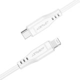 Acefast C3-01 MFI Certified USB-C to Lightning Cable, 30W, 1.2m (White)