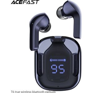 Acefast T6 True Wireless Earphones (Navy Blue) - Draadloze oordopjes Acefast T6 (marineblauw)