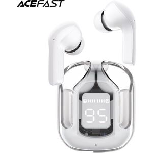 ACEFAST T6 Draadloze Oordopjes - Modern Grijs - Oplaadbare Case - Noise Cancelling - Bluetooth 5.0 - Stijlvol Design