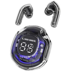 Acefast T8 Draadloze Oortelefoon, Bluetooth 5.3, IPX4 Waterbestendig (Zwart)