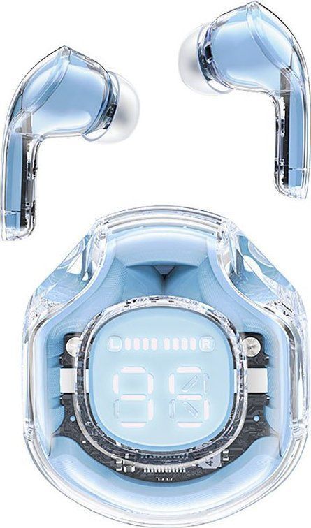 Acefast Draadloze Oordopjes TWS T8, Bluetooth 5.3, IPX4 (Blauw)