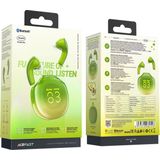 Acefast T9 Bluetooth 5.3 Draadloze In-Ear Hoofdtelefoon - Groen