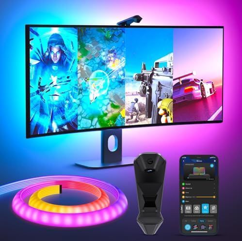 Govee H604B Dreamview G1, LED-verlichting, RGBIC, Wi-Fi, Alexa, Google