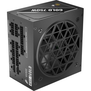 1stplayer Alimentation ATX NGDP Gold - 750W (Noir) (750 W), PC-voedingseenheid, Zwart