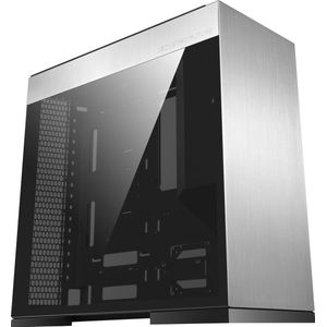 Geometric Future M8 Dharma Mid Tower PC-behuizing, verticaal luchtkanaalontwerp, ondersteuning voor EATX/ATX MB, USB 3.1 type C, 420/360 radiator, verticale GPU-houder, GEO-M8-DHA