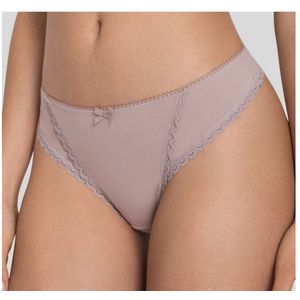 s.Oliver RED LABEL Beachwear String - Nougat - Katoen - Aansluitend