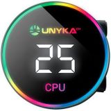 UNYKAch AquaStorm 120 Processor Alles-in-één vloeistofkoeler 12 cm Zwart 1 stuk(s)