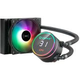 UNYKAch AquaStorm 120 Processor Alles-in-één vloeistofkoeler 12 cm Zwart 1 stuk(s)