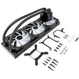 UNYKAch AquaStorm 360 Processor Alles-in-één vloeistofkoeler 12 cm Zwart 1 stuk(s)
