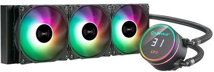 UNYKAch AquaStorm 360 Processor Alles-in-één vloeistofkoeler 12 cm Zwart 1 stuk(s)