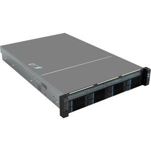 UNYKAch Hot Swap 2U HSW4208 G3 Rack Zwart, Zilver