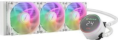 UNYKAch AquaStorm White 360 Processor Kit voor vloeistofkoeling 12 cm Wit 1 stuk(s)