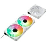 ABYSM Arclight 2.0 ARGB Computer behuizing Ventilator 12 cm Wit 3 stuk(s)