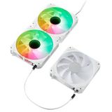 ABYSM Arclight 2.0 ARGB Computer behuizing Ventilator 12 cm Wit 3 stuk(s)