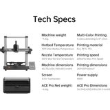 Anycubic - Kobra 3D Printer - Multicolor - 250x250x260mm - Slim Printen