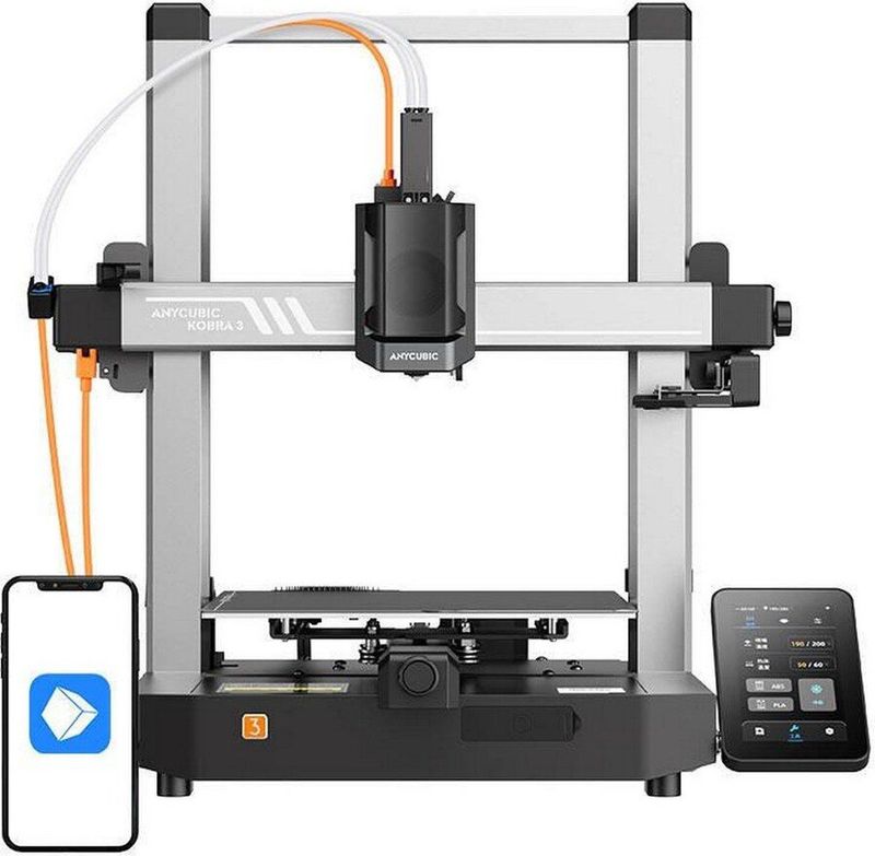 Anycubic - Kobra 3D Printer - Multicolor - 250x250x260mm - Slim Printen