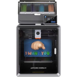 Anycubic - Kobra S1 Combo - 3D-printer - 8-kleuren Printen - 320°C Hotend - CoreXY-constructie