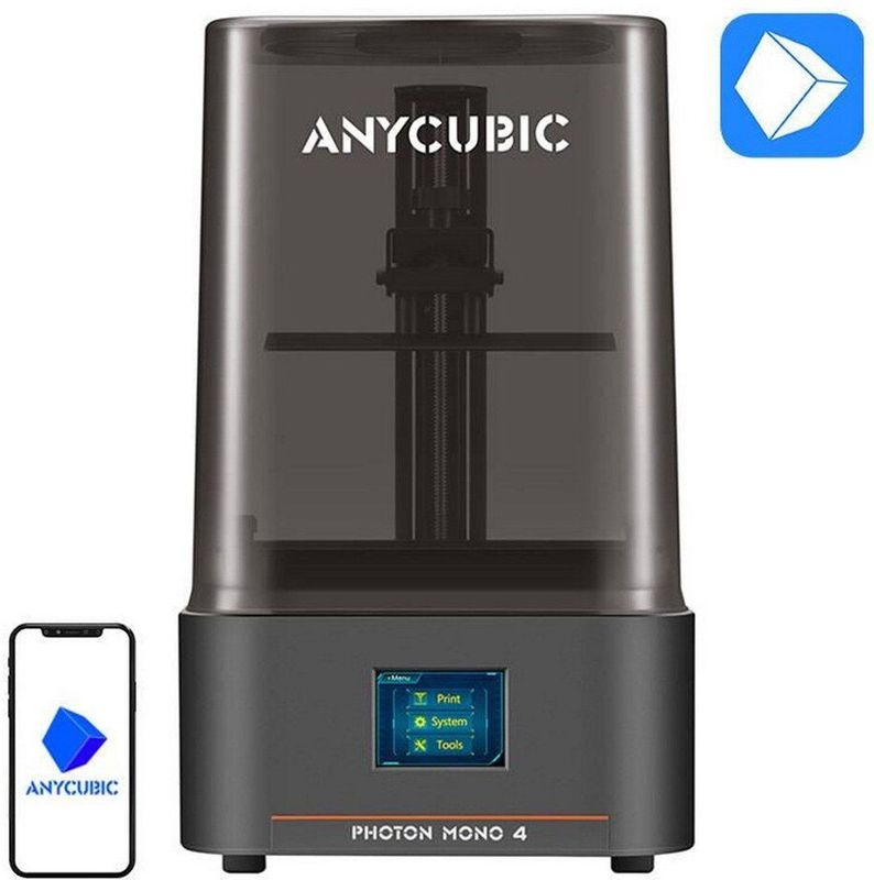 Anycubic - Photon Mono 4K - 3D-printer - Zwart - Hars - 6.23-inch LCD