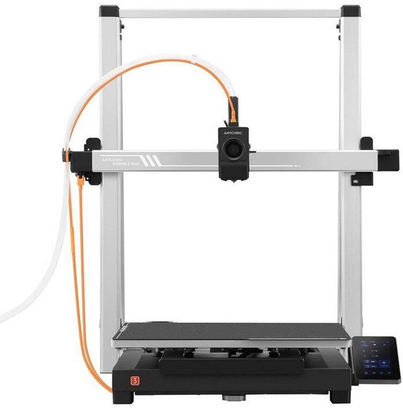 Anycubic - Kobra 3 Max - 3D-printer - Zwart - Grootte 420x420x500 mm