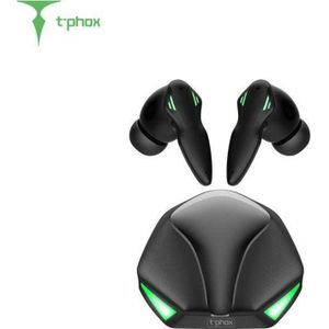 T-Phox TWS TPH30-i30 BT ZWARTE HEADPHONES (Draadloze), Koptelefoon, Zwart