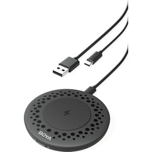 BOYA - Blobby - Conferentiemicrofoon - Zwart - USB - Draadloze Oplader