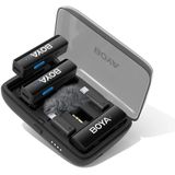 Boya - Boyalink 2 - Draadloze Microfoon - Zwart - Alles-in-één Systeem