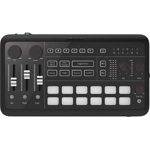 Ulanzi AX01 - Audiomixer - RGB-verlichting - Meerdere ingangen - DSP-geluidsverwerking