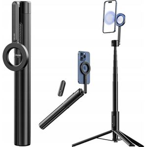Ulanzi - MG-002 - Selfie Stick - Zwart - Magnetisch - Uitschuifbaar