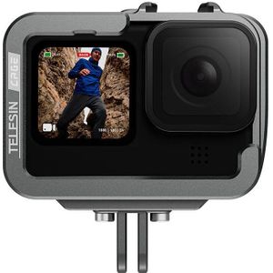 TELESIN Aluminum Protective Housing for GoPro Hero 11/10/9