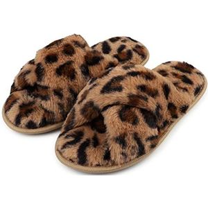 Pantoffels - Pluche Fleece - Antislip TPR-zool - Warm en Ademend