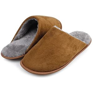 riemot Uniseks warme vilten pantoffels voor de winter, stijl 5, 42/43 EU