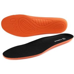 riemot Inlegzolen voor dames en heren, zachte inlegzolen voor schoenen, sneakers, laarzen, wandelschoenen, zwart, 38 EU