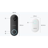 Reolink Video Doorbell WiFi - Deurbel 5MP - 2K - met Bel/Chime