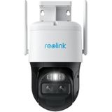 Reolink Trackmix Battery, WiFi 2K Dual-Lens PTZ Batterij Camera met Motion Tracking
