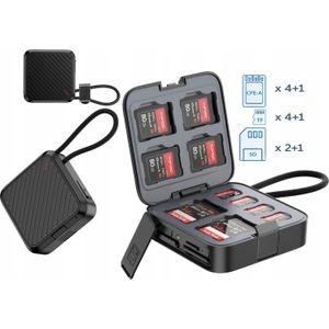 Ulanzi CRC10 3-in-1 Card Reader Case - Compact - Voor CFexpress Type A, SD, microSD