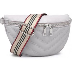 Miss Lulu Heuptasje Dames - Crossbody Tas Dames - Grijs