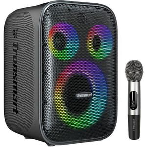 Tronsmart Draadloze Bluetooth-luidspreker Halo 200 met microfoon (zwart) (Oplaadbare batterij), Bluetooth luidspreker, Zwart