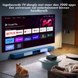 Yaber K2S - Projector - Zwart - 800 ANSI Lumens - Draagbare Beamer