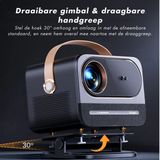 Yaber - U12 - Projector - Zwart - 700 ANSI Lumens - Draagbaar