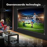 Yaber K3 Pro - Beamer - 1600 ANSI Lumen - Full HD 1080P - Inclusief Subwoofer - Automatische Focus & Keystone