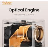 Yaber T2 Plus Beamer - 450 ANSI Lumen - JBL Bluetooth Speakers - 1080P FHD - Wit