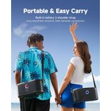 Lenco - SHELL S1 - Karaoke Systeem - Bluetooth Speaker - 10,1-inch Scherm