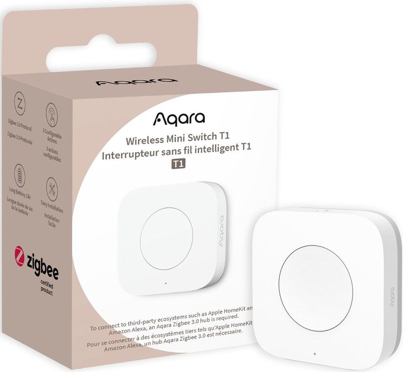 Aqara Afstandsbediening WB-R02D Wit Apple HomeKit