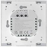 Aqara - Smart Wall Switch H1 - Draadloze Wandschakelaar - Grijs - Compatibel met HomeKit, Alexa, Google Home