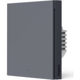 Aqara - Smart Wall Switch H1 - Draadloze Wandschakelaar - Grijs - Compatibel met HomeKit, Alexa, Google Home