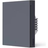 Aqara - Smart Wall Switch H1 - Draadloze Wandschakelaar - Grijs - Compatibel met HomeKit, Alexa, Google Home