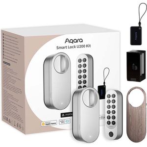Aqara - Codetastatur, Türschlossantrieb EL-D02DS Silber