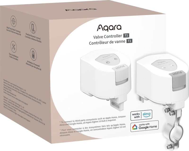 Aqara - Valve Controller T1 - Ventielregeling - Wit - ZigBee