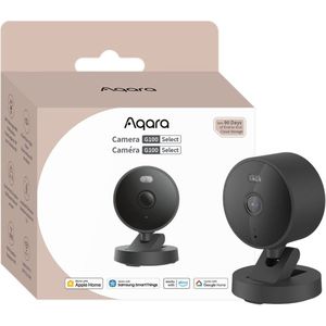 Aqara - Camera G100 Select - Beveiligingscamera - Zwart - 3 MP - 140° Groothoek