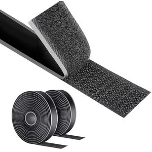 Blooven Klittenband Zelfklevend Extra Sterk, Dubbelzijdig Klittenband Hook and Loop Tape (Wit, 50 mm x 8 m Blooven Klittenband Zelfklevend Extra Sterk, Dubbelzijdig Klittenband Hook and Loop Tape (Wit, 50 mm x 8 m